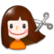 Woman Getting Haircut emoji on Samsung